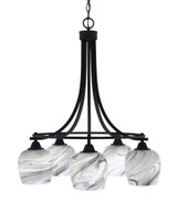 Paramount 5 Light Medium Chandelier by Toltec 3415-7 - 3415-7