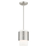 Noria 1 Light Small Pendant by Livex - 46259