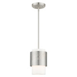 Noria 1 Light Small Pendant by Livex - 46259