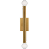 Beckham Modern 2 Light Medium Wall Sconce by Visual Comfort Studio - TW1122