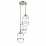Vaz 3 Light Medium Cord Hung Pendant 30.38 Inch Tall by Innovations - 113B-3P-G557-8