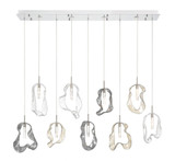 Norah 35W 13 LED Chandelier 16.5 Inch Tall and 8 Inch Wide by Eurofase - 49239