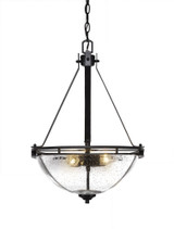 Uptowne 3 Light Medium Pendant by Toltec - 322-1525-225-