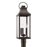 Bradford 3 Light Outdoor Post Lantern 26.75 x 8 Inches by Capital  - 946432