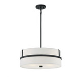 4 Light Large Pendant 20 Inch Wide by Meridian - M70102
