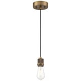 Port Nine Bare Martini 7W 1 LED Light Mini Pendant by Access - 63139LEDDLP
