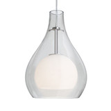 Habrous Circle 9W 1 LED Light Small Cord Pendant - 68-BEL-1294181