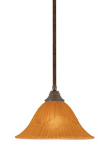 Any 1 Light Stem Medium Pendant 9.5 Inch Tall by Toltec - 26-14-95-