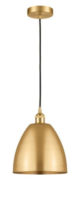 Edison Dome 1 Light Small Pendant 12.88 Inch Tall by Innovations - 616-1P-MBD-9