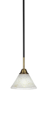 Paramount 1 Light Steel Small Pendant by Toltec - 3401-7-85-