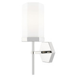 Blakeley 1 Light Wall Sconce 5 Inch Wide and 15 Inch Tall by Innovations - 463-1W-G463-8