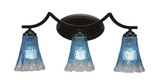 Zilo 3 Light Vanity Light 22.75 Inch Length by Toltec - 553--10-2275