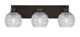 Edge 3 Light Vanity Light 23.75 Inch Length by Toltec - 1163-ES-5110