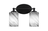 Capri 2 Light Bubble Vanity Light 13 Inch Length by Toltec - 5912-97513