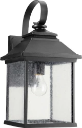 Pearson 1 Light Outdoor Wall Lantern 18 Inch Tall by Quorum - 7940-9