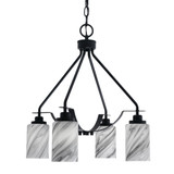 Odyssey 3 Light Small Chandelier by Toltec 2604-MB-300 - 2604-MB-300
