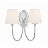 Juno 2 Light Candle Style Wall Sconce by Crystorama - JUN-10322