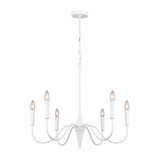 Brielle 6 Light Medium Chandelier by Canarm - ICH1103A06