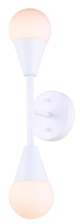 Arlowe 2 Light Wall Sconce by Canarm - IWF1125A02BK9