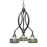 Bow 3 Light Small Chandelier by Toltec 263-1827 - 263-1827