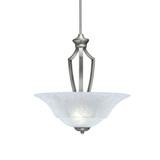 Zilo 3 Light Marble Glass Large Pendant by Toltec - 567-20-21-