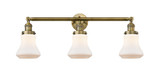 Bellmont 3 Light Vanity Light 30 Inch Wide by Innovations - 205-G19