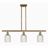 Bridal Veil 3 Light Oversized Island Pendant by Innovations - 516-3I-G559-5