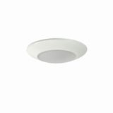 10.5W LED 6 Inch Wide AC Opal Flush Mount by Nora - NLOPAC-R4509T