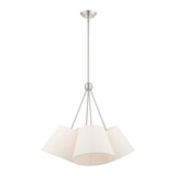 Prato 4 Light Medium Chandelier by Livex 41384 - 41384