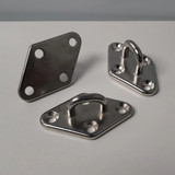 Item Stainless Steel Diamond Pad Eye by Custom Shade Sails - CSSDPEX