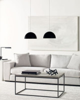 Medium Powell Street 1 LED Medium Pendant by Visual Comfort Modern - FR-700-PSP