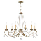 Pennington 6 Light Large Chandelier by Livex - 6516