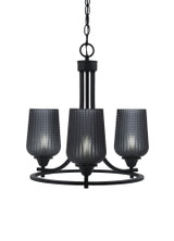 Paramount 3 Light Small Chandelier by Toltec 3403-4 - 3403-4