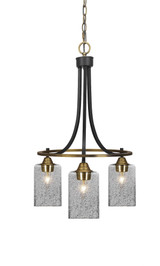Paramount 3 Light Small Chandelier by Toltec 3413-17252575 - 3413-17252575