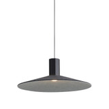 Faroe 12W 1 LED Pendant 7.38 Inch Tall and 19.5 Inch Wide by Golden - 3133-P20