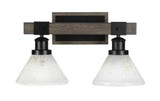 Tacoma 2 Light Vanity Light 17.25 Inch Length by Toltec - 1842--95-1725