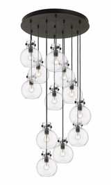 Newton Sphere 12 Light Large Pendant by Innovations - 126-410-1PS-G410-8