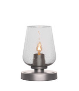 Luna 1 Light Table Lamp 8 Inches Tall and 5.5 Inches Wide by Toltec - 51-558