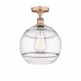 Rochester 1 Light 13.5 Inch Tall Semi Flush Mount by Innovations - 616-1F-G556-12