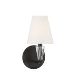 1 Light Wall Sconce 11.5 Inch Tall by Meridian - M90102