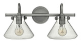 Congress 2 Light Small Traditional Vanity Light by Hinkley - 50026