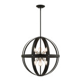 Stoneridge 6 Light Large Pendant by Livex - 49646