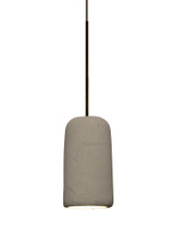 Glide 3W 1 LED Mini Pendant with Flat Canopy by Besa - 1XT-GLIDE