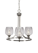 Paramount 3 Light Small Chandelier by Toltec 3403-191925 - 3403-191925
