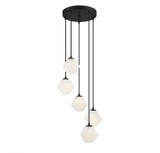 5 Light Small Chandelier by Meridian - M1009_C16