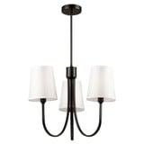 Newark Crest 3 Light Medium Chandelier by BSH - 135-BEL-1107664