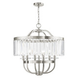 Ashton 6 Light Medium Chandelier by Livex - 50546