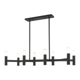 Copenhagen 8 Light Small Linear Chandelier by Livex 51138 - 51138