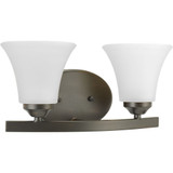 Adorn 2 Light Vanity Light by Progress - P2009