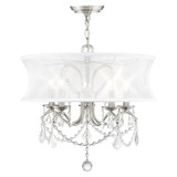 Newcastle 5 Light Small Chandelier by Livex - 6305